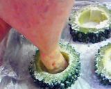 豆腐入り☆ゴーヤの肉詰め作り方4写真