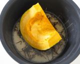金ごまたっぷりかぼちゃごはん作り方3写真