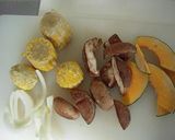 ＢＢＱの残り野菜を洋風に③作り方1写真