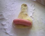 贈り物にカレー味のソーセージバターロール作り方5写真