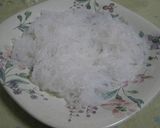 炒めてのっけて春雨作り方1写真