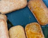 わが家のスパムおにぎり　お弁当にも作り方5写真