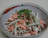◇◆簡単ごぼうマヨサラダ♪ハム入り◆◇作り方3写真
