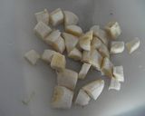 キャラメルバナナとくるみの米粉ケーキ作り方2写真
