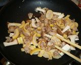 たけのこと豚肉の中華炒め作り方3写真