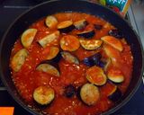 こんなに簡単☆トマトとなすのパスタ作り方3写真