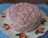 母の日に♪ピンクのケーキ♡作り方9写真