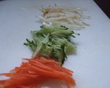 ワンタンディッシュの棒々鶏風サラダ作り方5写真