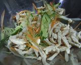 ワンタンディッシュの棒々鶏風サラダ作り方7写真