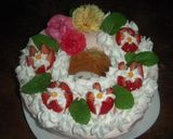 シフォン型１８㎝苺シフォン（苺　母の日）作り方12写真