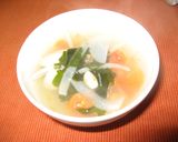 アサリとトマトのほっこりスープ作り方5写真