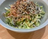 キャベツとしらすのサラダ⭐︎居酒屋風⭐︎味付け簡単作り方4写真