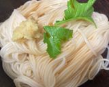 私の爆速まかない飯(生醤油そうめん)作り方2写真