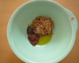豆腐のオリーブオイルと梅のサラダ作り方4写真