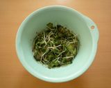 豆腐のオリーブオイルと梅のサラダ作り方5写真