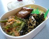 スナップえんどうとにんじんのサラダ作り方4写真