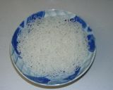 揚げ春雨のナスとムネ肉あんかけ作り方1写真