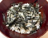 【簡単昼食】真っ直ぐなエビフライで卵とじ・鎌倉丼作り方5写真