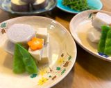 里芋と高野豆腐の煮物　吹きこぼれさせない作り方17写真