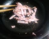 もやしとベーコンの炊き込みごはん作り方2写真