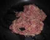 蕪と牛肉の炒め煮作り方2写真