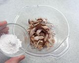 丸ごと椎茸の揚げ物（ビーガン）作り方2写真