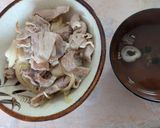 簡単★めんつゆで「豚丼」作り方4写真