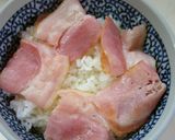 目玉焼き丼作り方2写真