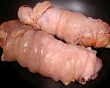 アスパラキムチチーズ鶏肉で巻いCHAO♪作り方6写真