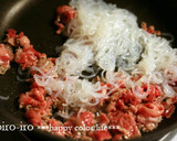 簡単＆ヘルシー！すき焼き風焼きうどん★作り方5写真