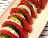 ズッキーニとトマトの簡単前菜作り方5写真