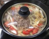 簡単・美味！トマトすき焼きパスタ作り方7写真
