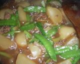 蕪と牛肉の炒め煮作り方6写真
