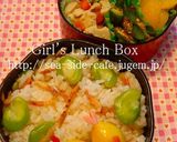 桜海老とそら豆のご飯作り方5写真