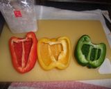 鶏ミンチでピーマン肉詰め♪作り方3写真
