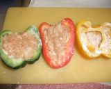 鶏ミンチでピーマン肉詰め♪作り方4写真