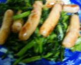 大根の葉っぱ炒め作り方4写真
