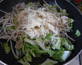 切り干し大根　焼きそば風作り方5写真