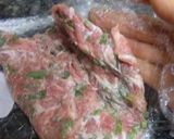 大葉IN❤豚薄切り肉でステーキ?作り方3写真