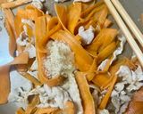 お弁当ワンパン！豚こまとヒラヒラ人参の甘辛炒め作り方5写真
