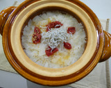 【土鍋】新玉ねぎと梅の炊き込みご飯作り方6写真