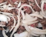 牛すき&新たまの照り照り炒め♪作り方2写真