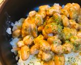 コラボ納豆●納豆×雑炊／納豆雑炊丼作り方2写真