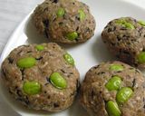 ひじきと枝豆の和風おろしハンバーグ作り方4写真