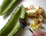 美味しい！ゴーヤの中華風サラダ作り方1写真