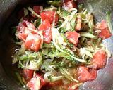 美味しい！ゴーヤの中華風サラダ作り方7写真