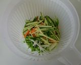 しゃきしゃき野菜とたこの味噌マヨサラダ作り方2写真