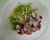 しゃきしゃき野菜とたこの味噌マヨサラダ作り方3写真