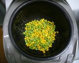 炊飯器de枝豆コーンバター作り方2写真