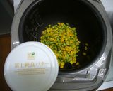 炊飯器de枝豆コーンバター作り方3写真
